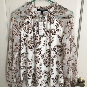 Pretty WHBM blouse!